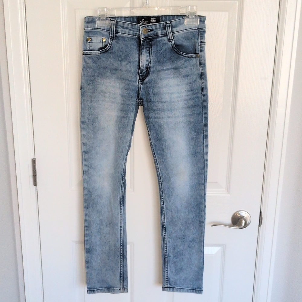 Public Record Boys Skinny Fit Jeans - 12 Large